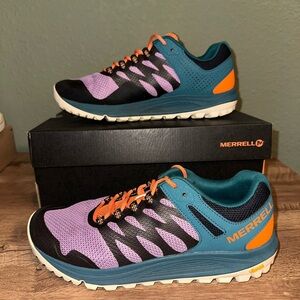 Merrell Nova 2 X See America At Foxglove trail running shoes mens size 9